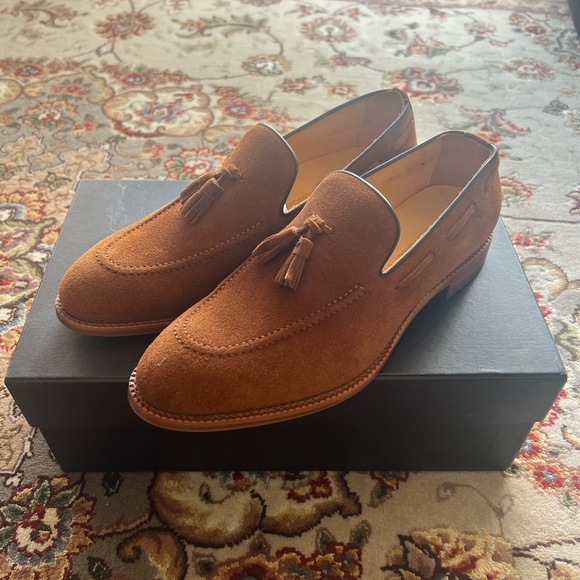 Men’s Brown Tassel Loafers